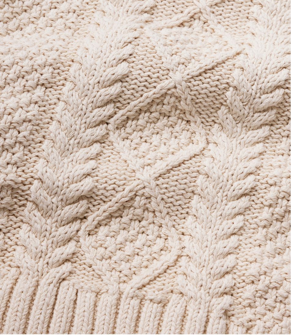L.L.Bean Discount | Women's Signature Cotton Fisherman Sweater, Crewneck