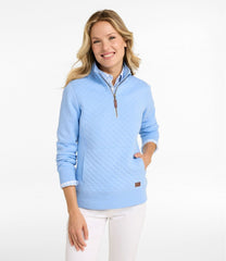 L.L.Bean Online | Women's Quilted Quarter-Zip Pullover