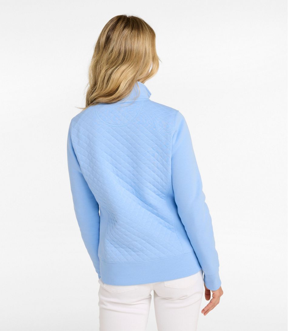L.L.Bean Online | Women's Quilted Quarter-Zip Pullover