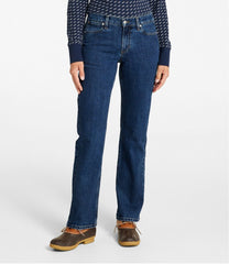 L.L.Bean Outlet | Women's 207 Vintage Jeans, Mid-Rise Relaxed Straight-Leg