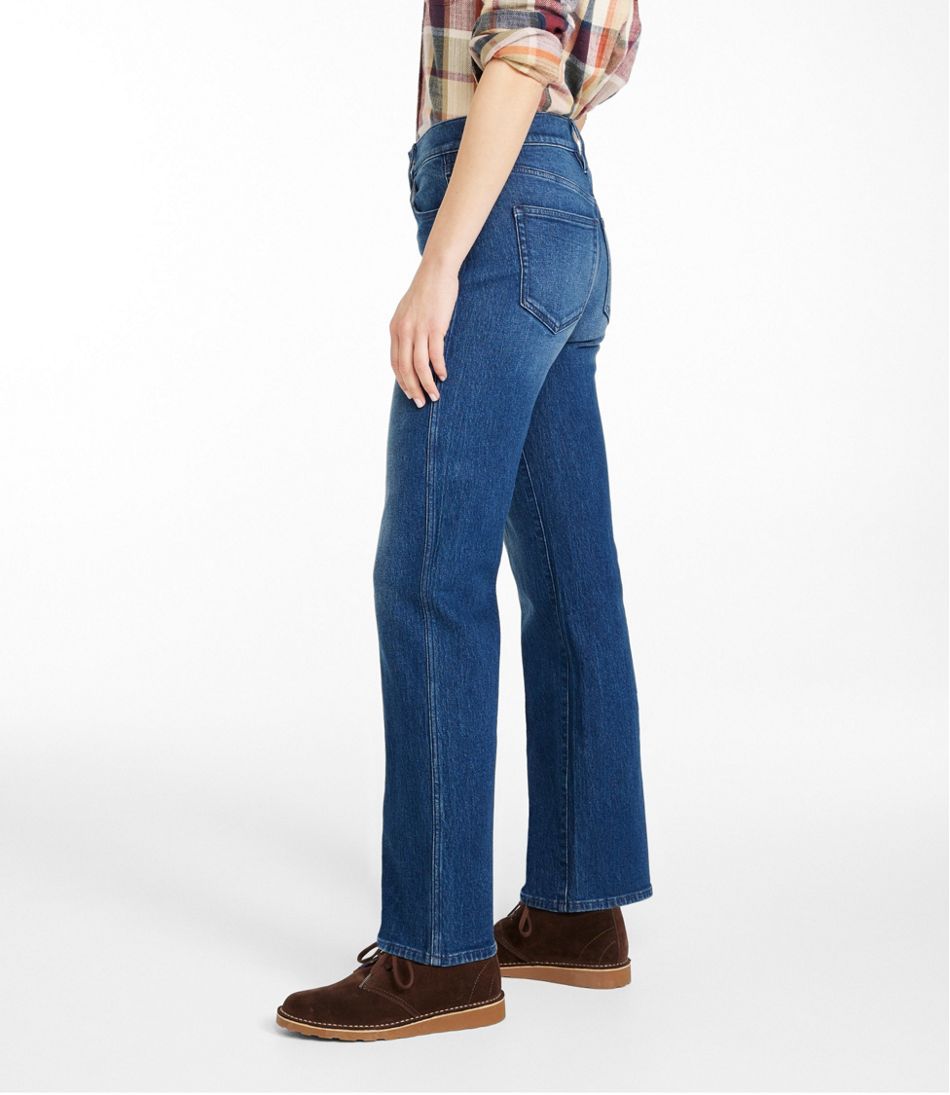 L.L.Bean Sale | Women's Signature Original Jeans, High-Rise Straight-Leg