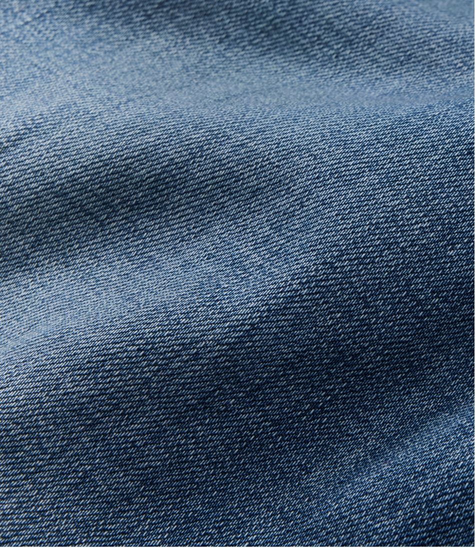 L.L.Bean For Sale | Women's Signature Organic Denim Boyfriend Jeans, Low-Rise Straight-Leg