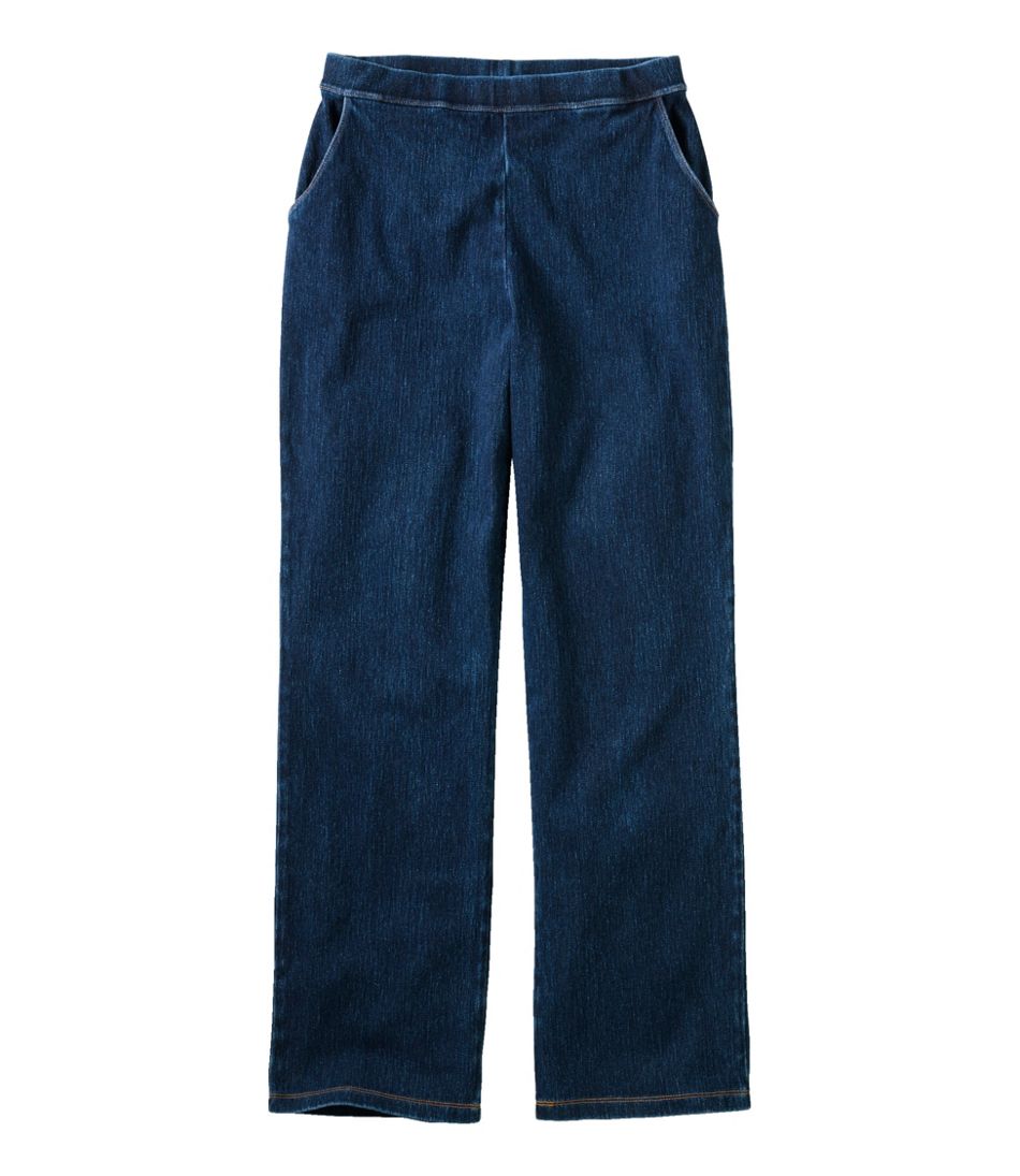 L.L.Bean On Sale | Women's Perfect Fit Pants, Denim Straight-Leg
