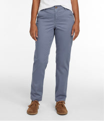 L.L.Bean For Sale | Women's Comfort Stretch Pants, Mid-Rise Straight-Leg Chino