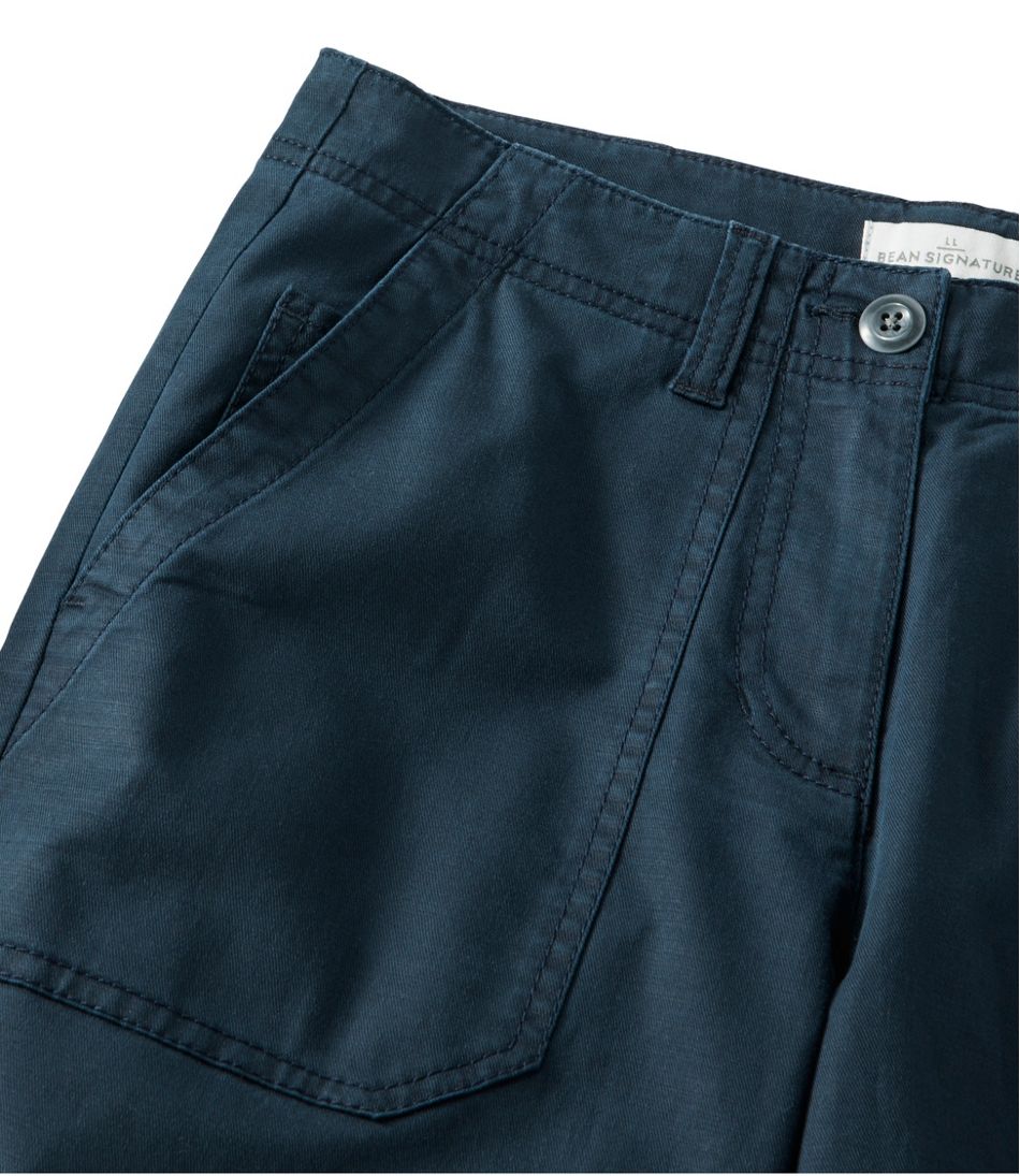 L.L.Bean On Sale | Women's Signature Utility Pants, Mid-Rise Wide-Leg Ankle-Length