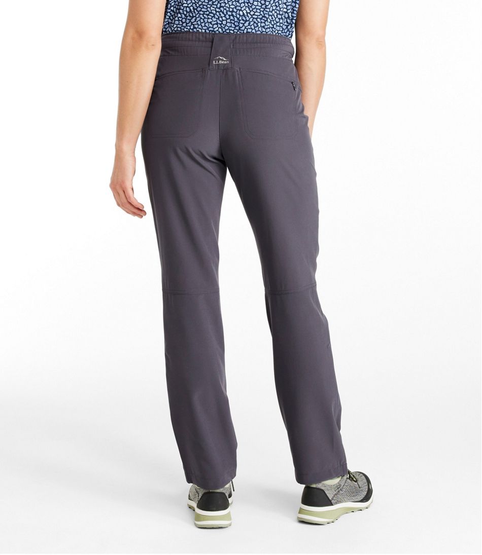 L.L.Bean Online | Women's VentureStretch Trail Pants, Mid-Rise Straight-Leg