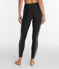 L.L.Bean Discount | Women's Everyday Performance 7/8 Leggings, High-Rise Pocket Colorblock