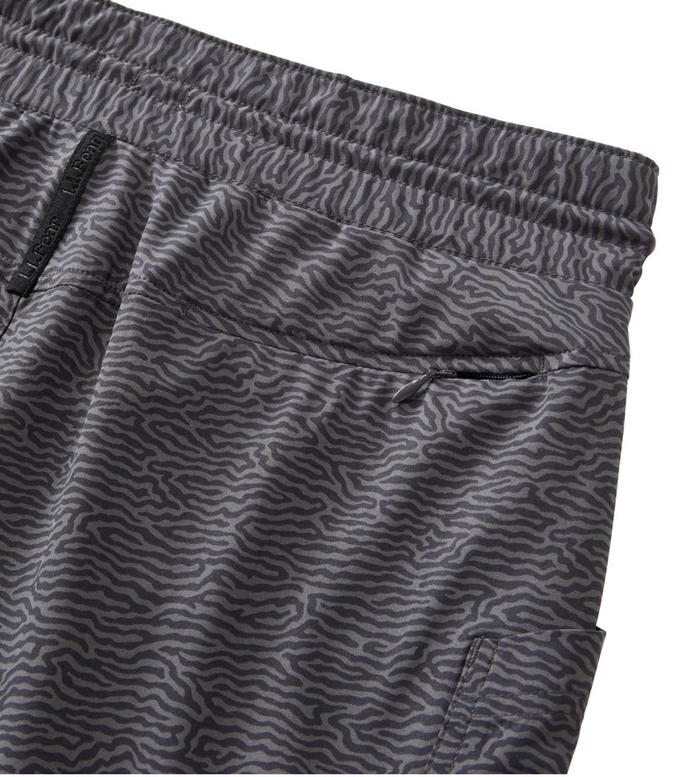L.L.Bean Outlet | Women's VentureStretch Woven Ankle Pants, Mid-Rise Print
