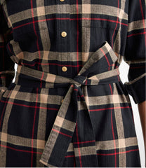 L.L.Bean Discount | Women's Signature Camp Flannel Shirt Dress, Button-Front
