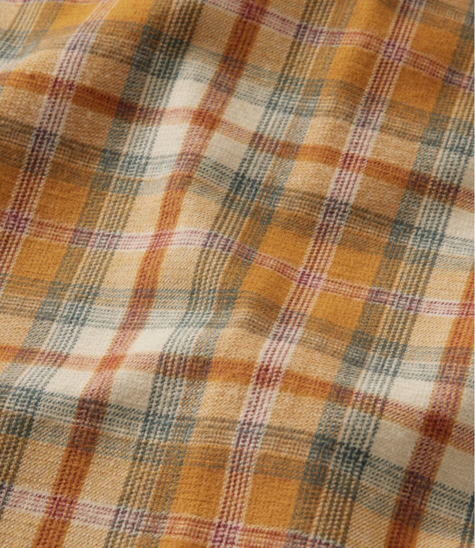 L.L.Bean Discount | Men's Katahdin Performance Flannel Shirt, Slightly Fitted