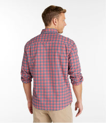 L.L.Bean Online | Men's Wrinkle-Free Ultrasoft Brushed Cotton Shirt, Long-Sleeve, Slightly Fitted Untucked Fit
