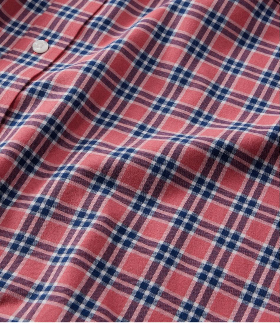 L.L.Bean Online | Men's Wrinkle-Free Ultrasoft Brushed Cotton Shirt, Long-Sleeve, Slightly Fitted Untucked Fit