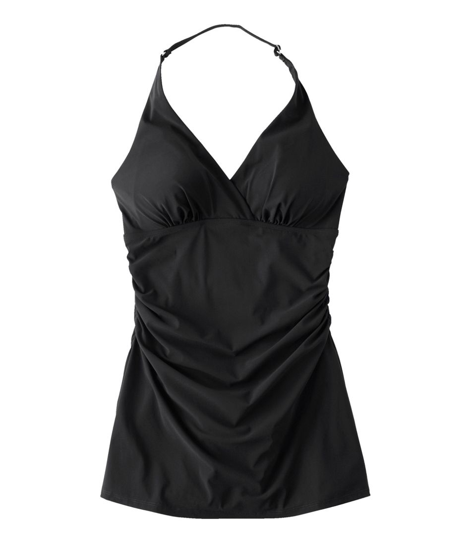 L.L.Bean On Sale | Women's Shaping Swimwear, Clasp Halter Dress