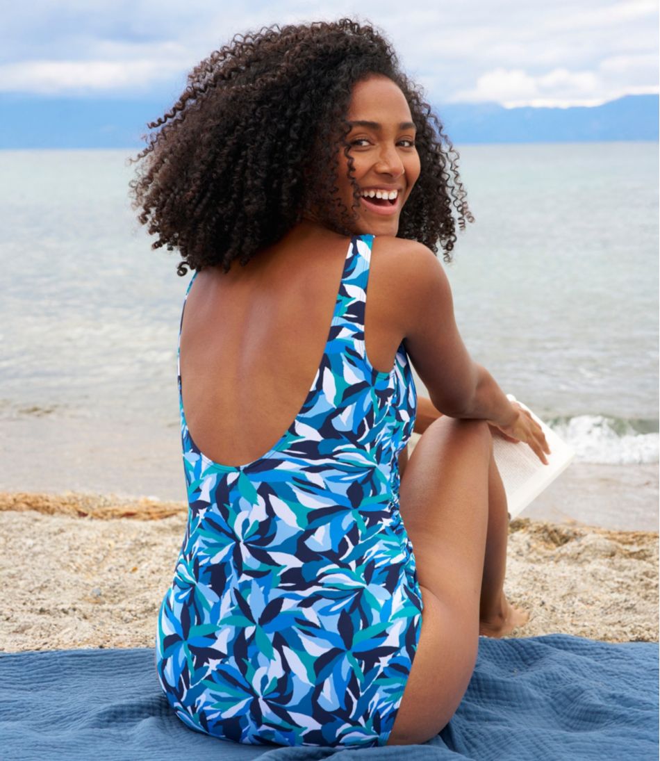 L.L.Bean For Sale | Women's Shaping Swimwear, Tanksuit Print