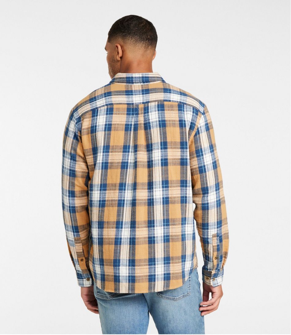 L.L.Bean Sale | Men's 1912 Field Flannel Shirt, Slightly Fitted Untucked Fit, Plaid