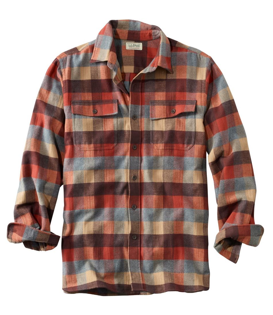 L.L.Bean On Sale | Men's Chamois Shirt, Traditional Fit, Plaid