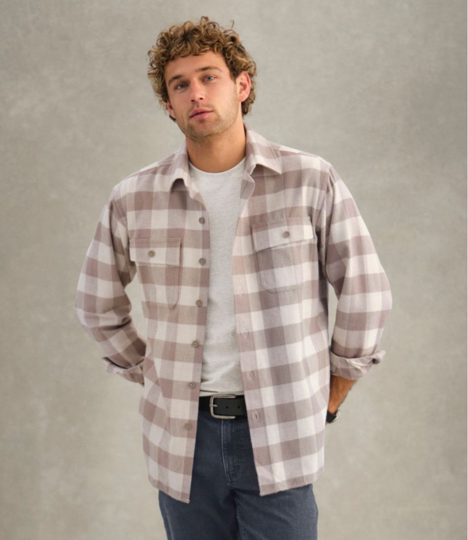 L.L.Bean On Sale | Men's Chamois Shirt, Traditional Fit, Plaid