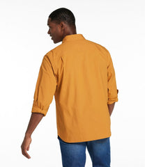 L.L.Bean Outlet | Men's Riverton Ripstop Shirt, Long-Sleeve, Traditional Untucked Fit