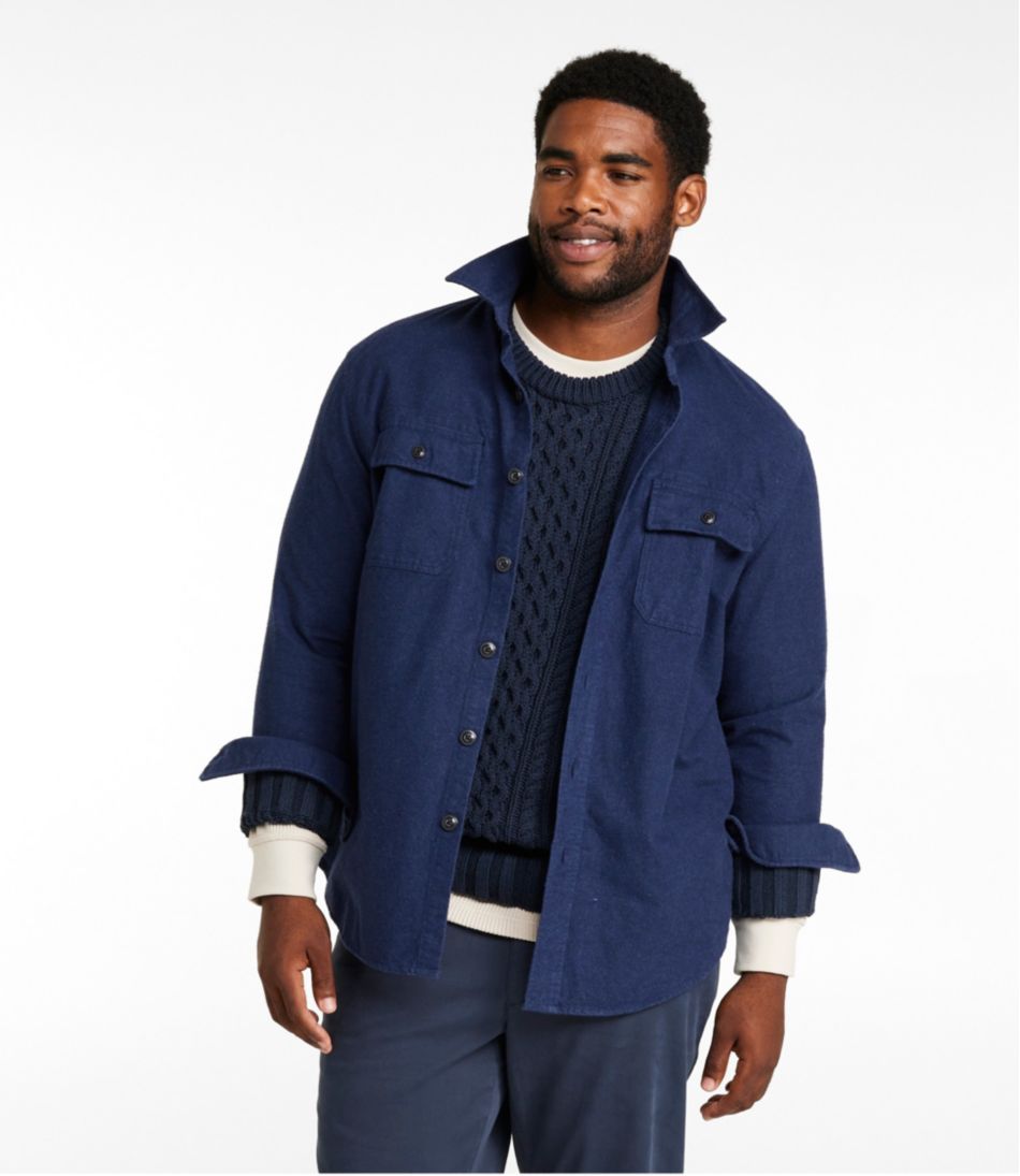 L.L.Bean For Sale | Men's Signature 1933 Chamois Cloth Shirt, Slim Fit