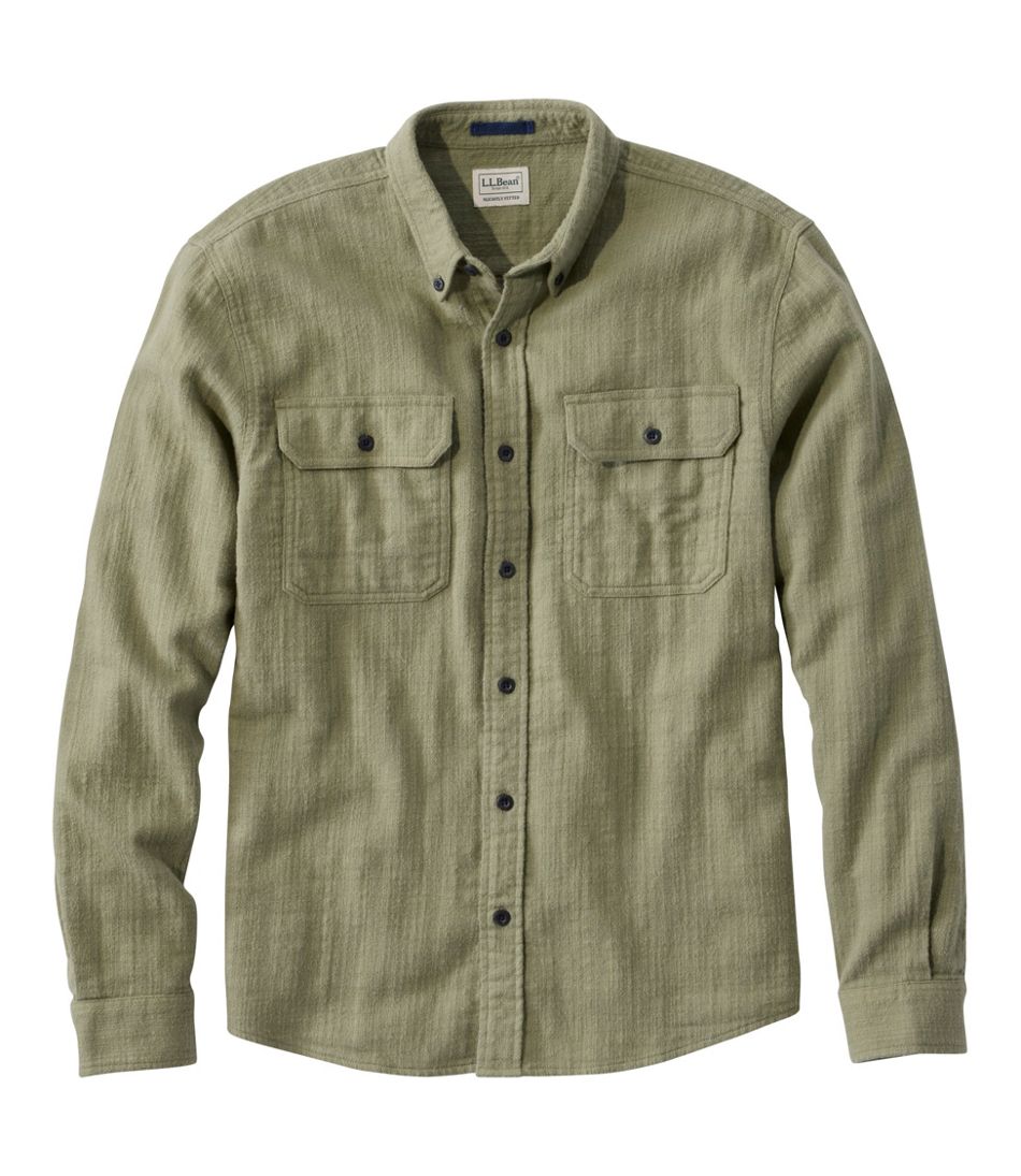 L.L.Bean US | Men's 1912 Field Flannel Shirt, Slightly Fitted Untucked Fit