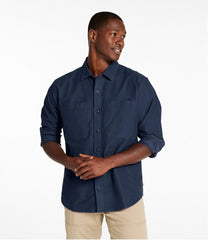 L.L.Bean On Sale | Men's Bean's Moleskin Shirt, Slightly Fitted Untucked Fit