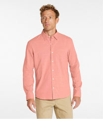 L.L.Bean Outlet | Men's Comfort Stretch Performance® Shirt, Long-Sleeve, Slightly Fitted Untucked Fit