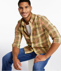 L.L.Bean Outlet | Men's Signature Stretch Poplin Shirt, Long-Sleeve, Slim Fit