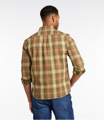 L.L.Bean Outlet | Men's Signature Stretch Poplin Shirt, Long-Sleeve, Slim Fit