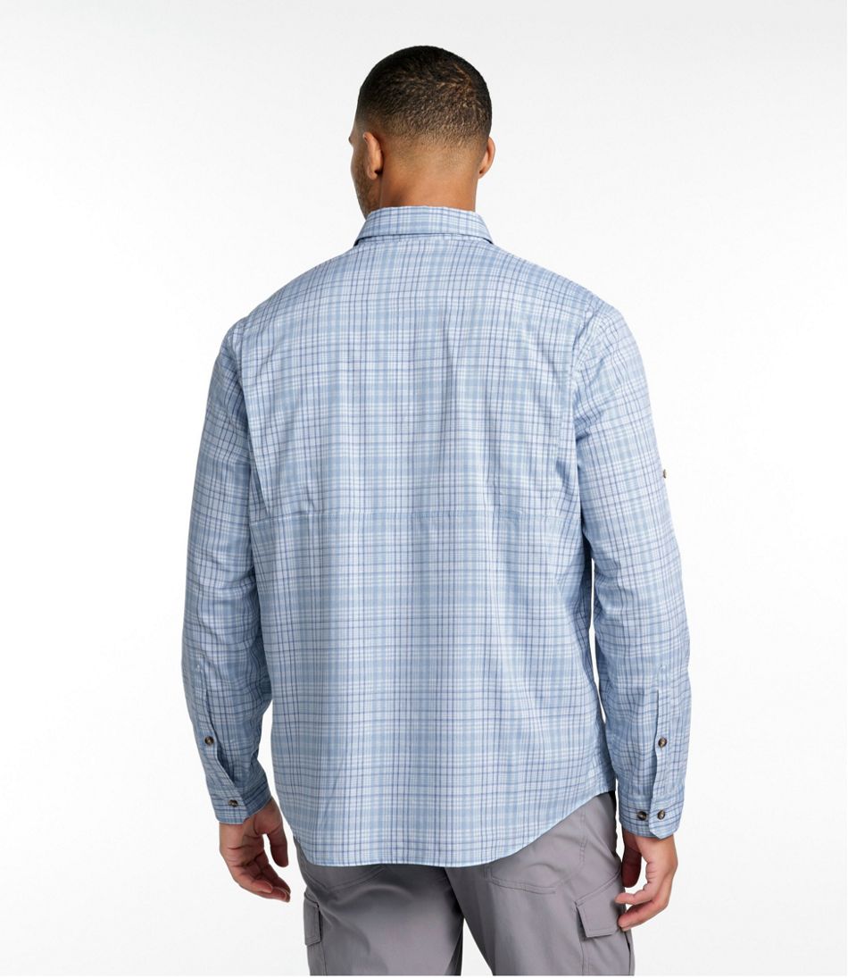 L.L.Bean On Sale | Men's Tropicwear Shirt, Plaid Long-Sleeve