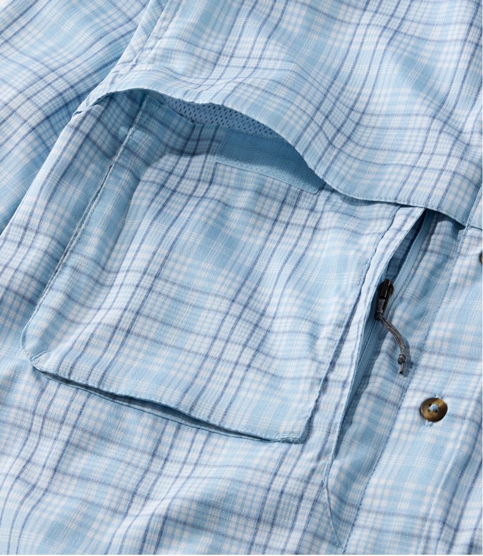 L.L.Bean On Sale | Men's Tropicwear Shirt, Plaid Long-Sleeve