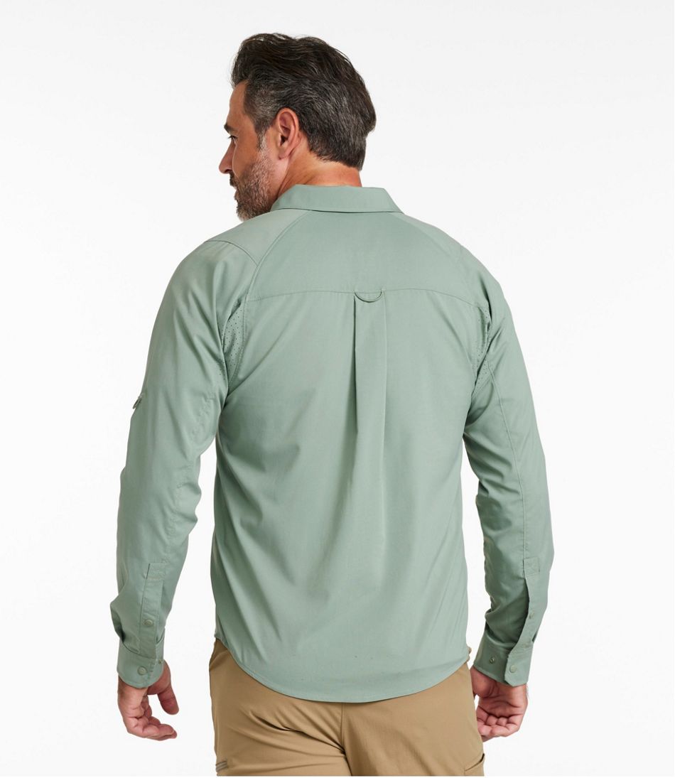 L.L.Bean Discount | Men's Tropicwear CoolPro Fishing Shirt, Long-Sleeve