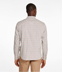L.L.Bean For Sale | Men's Stonecoast Hemp Shirt, Long-Sleeve, Slightly Fitted Untucked Fit, Stripe