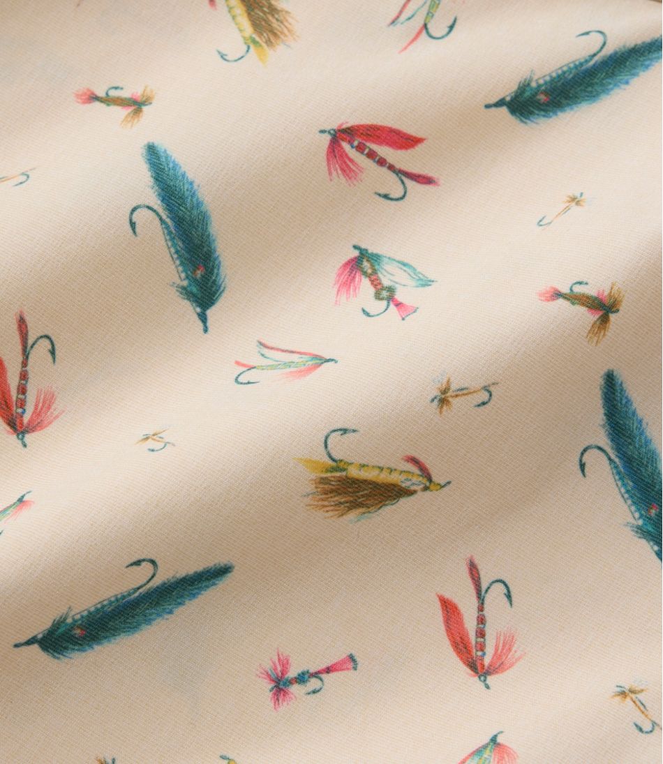L.L.Bean Sale | Men's Tropicwear Shirt, Short-Sleeve Print