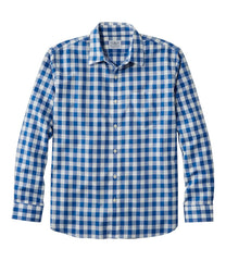 L.L.Bean Sale | Men's Bean's Wrinkle-Free Everyday Shirt, Traditional Untucked Fit, Plaid, Long-Sleeve