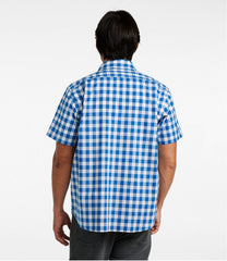 L.L.Bean New | Men's Bean's Wrinkle-Free Everyday Shirt, Traditional Untucked Fit, Plaid, Short-Sleeve