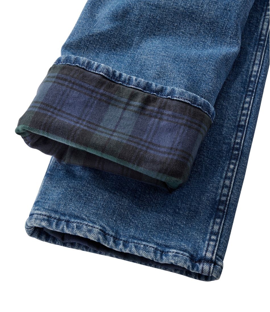 L.L.Bean Online | Men's Vintage 1912 Jeans, Standard Fit, Straight Leg, Lined