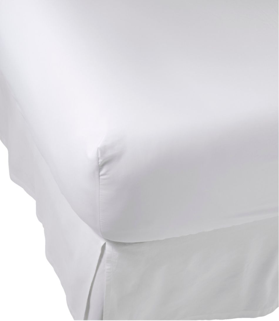 L.L.Bean US | 280-Thread-Count Pima Cotton Percale Sheet, Fitted