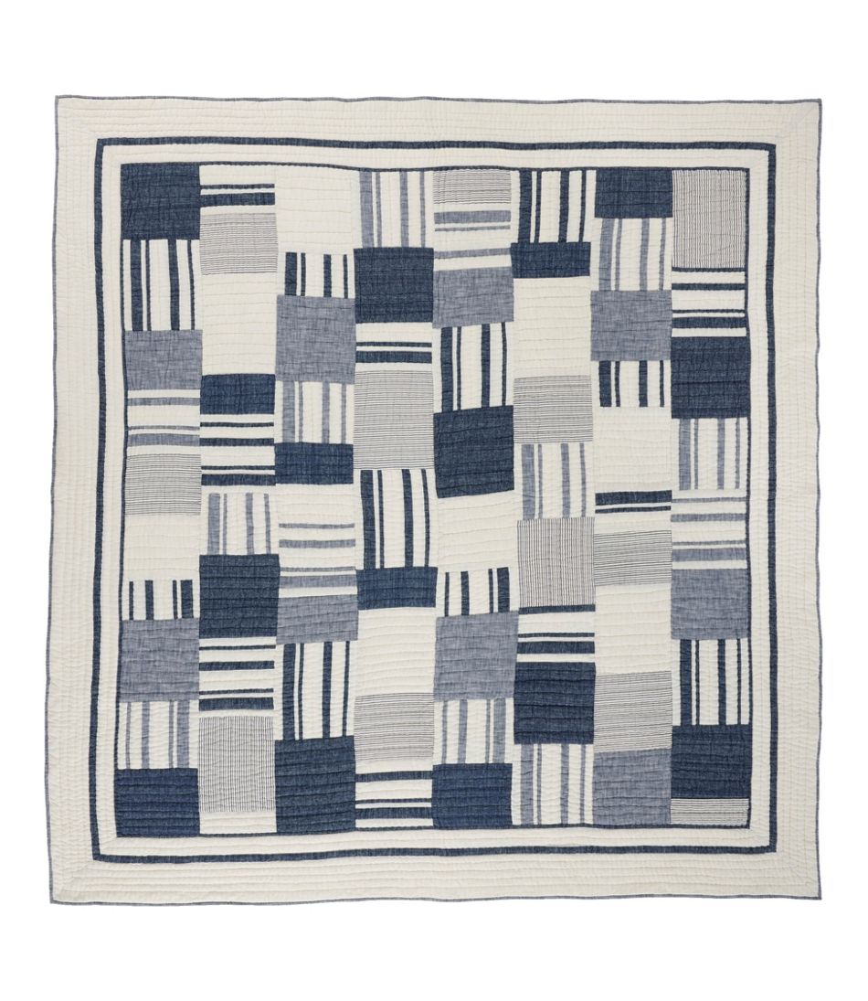 L.L.Bean On Sale | Striped Patchwork Quilt Collection
