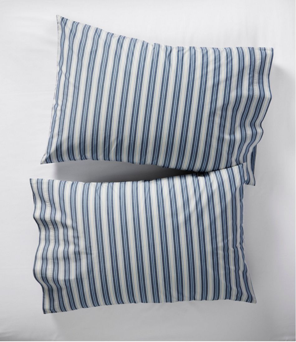 L.L.Bean US | Sunwashed Percale Sheet Collection, Stripe