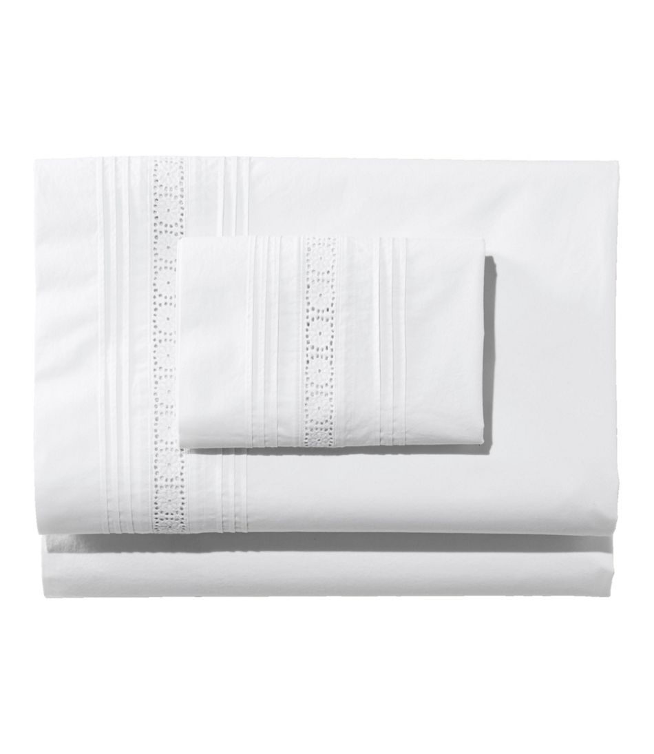 L.L.Bean New | Sunwashed Pintuck Sheet Collection