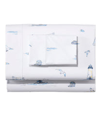 L.L.Bean | Nautical Boats Percale Sheet Collection