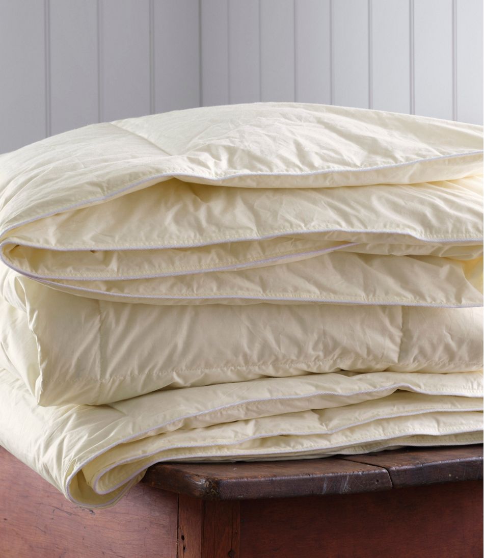 L.L.Bean | Box-Stitch Goose Down Comforter, Warmer