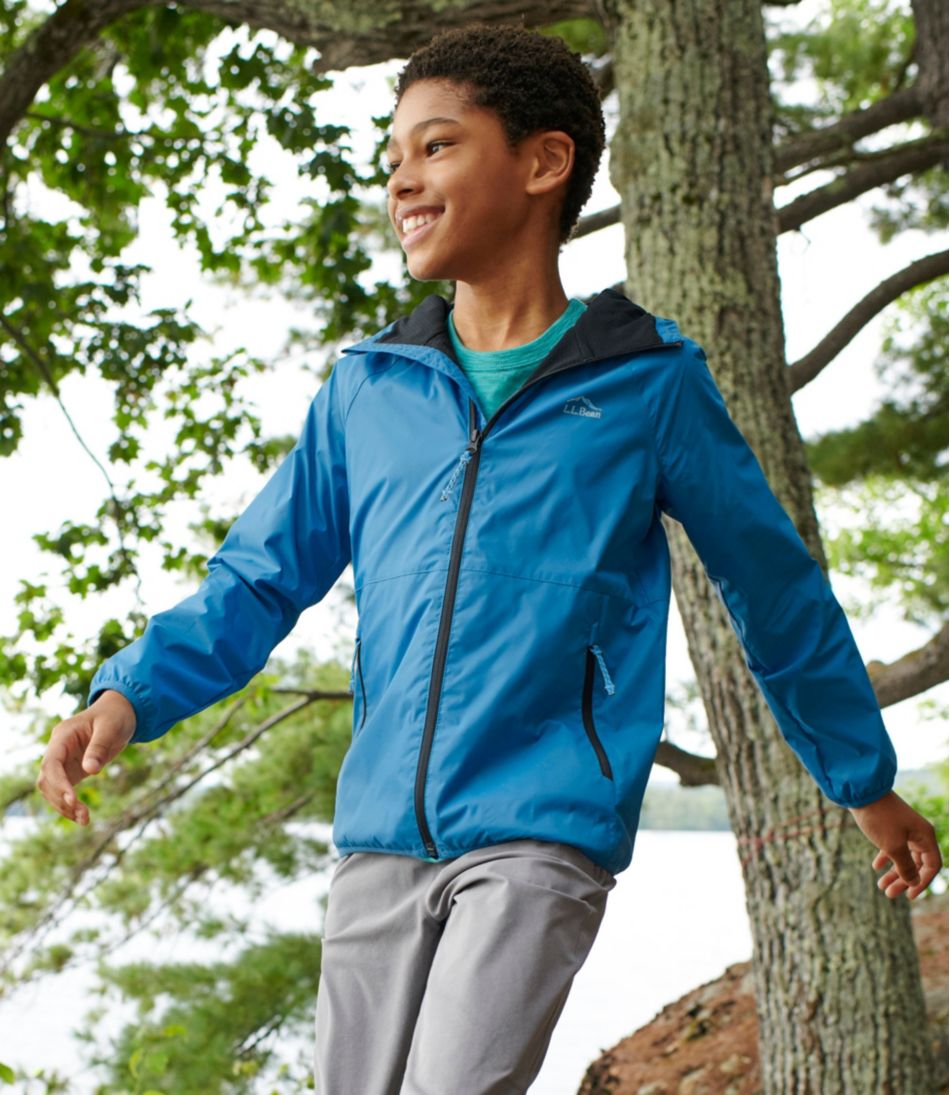 L.L.Bean US | Kids' Wind and Rain Jacket, Lined