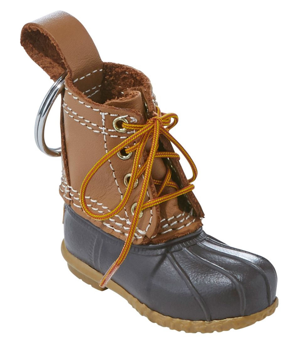 L.L.Bean Online | Bean Boot Key Chain, Tan/Brown