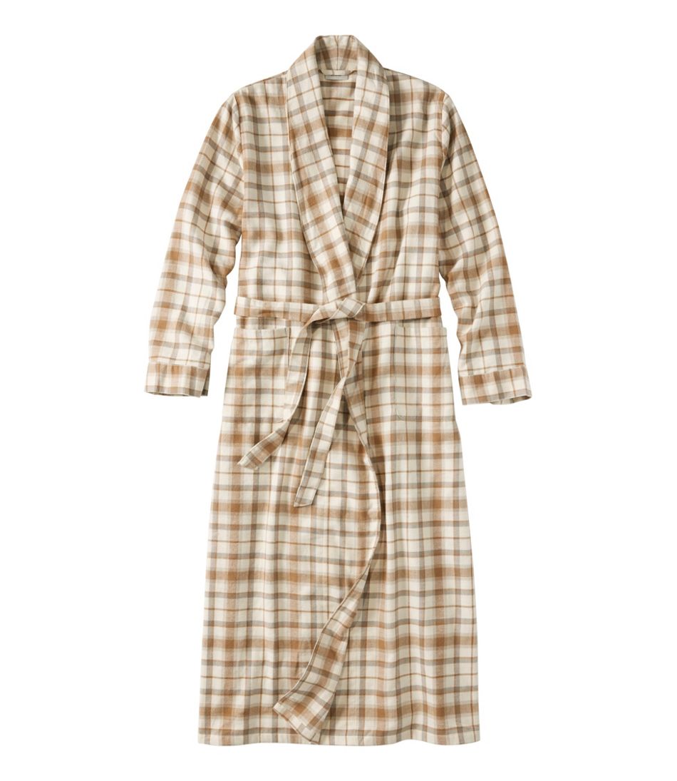 L.L.Bean Online | Women's Scotch Plaid Flannel Robe
