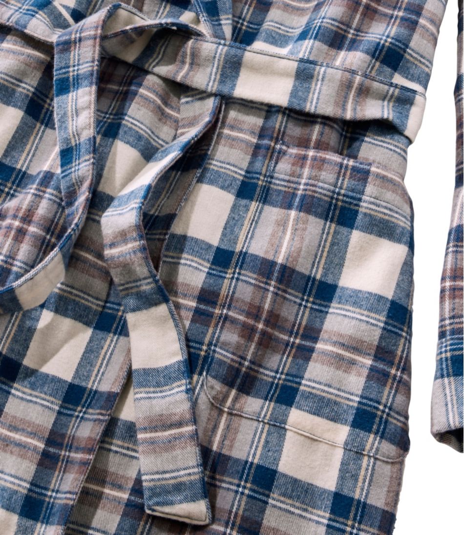 L.L.Bean Online | Women's Scotch Plaid Flannel Robe