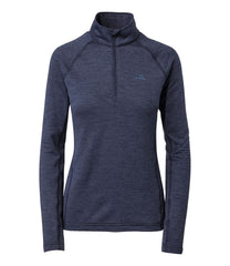 L.L.Bean For Sale | Women's Midweight Base Layer Crew Top, 1/4 Zip