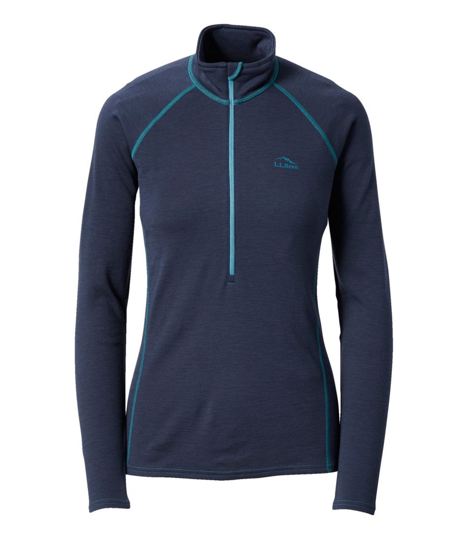 L.L.Bean Outlet | Women's Cresta Midweight 250 T-Zip Top