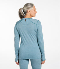 L.L.Bean New | Women's Cresta Ultralight 150 Crew Top, Stripe
