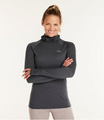L.L.Bean Online | Women's Cresta Wool Ultralight 150 Base Layer, Hoodie
